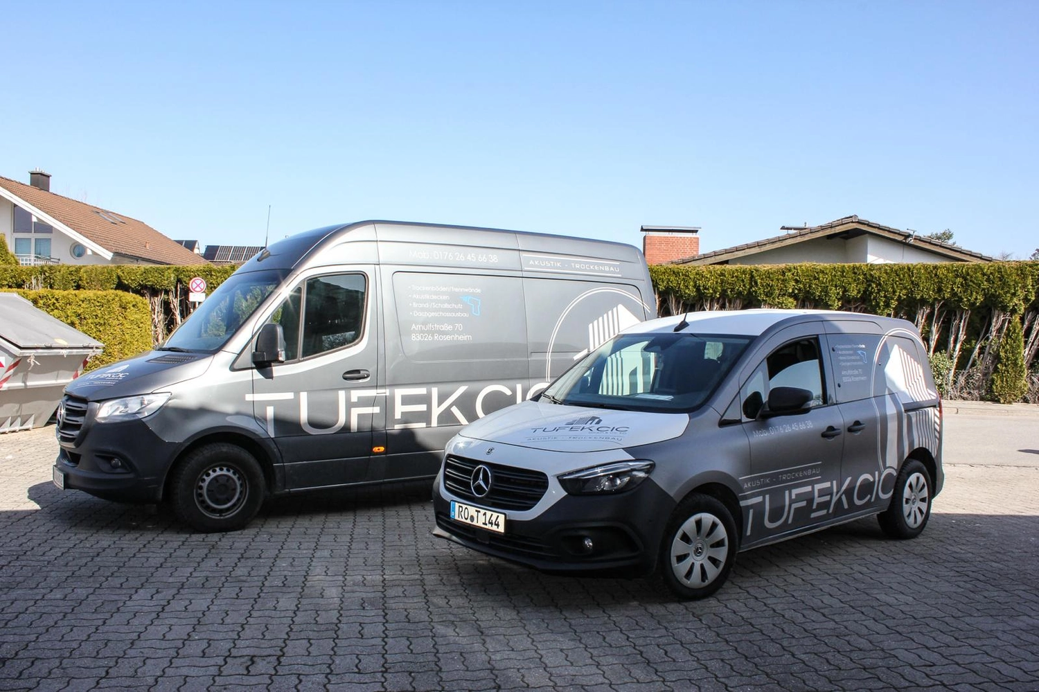 Akustik-Trockenbau Tufekcic GmbH & Co.KG - Baugewerbe - Transporter